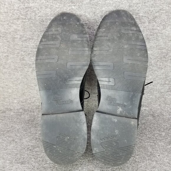 ✅Allen Edmonds Black Leather Wingtip Oxfords Brogue Dress Shoes Mens 13D Casuals - Picture 3 of 10